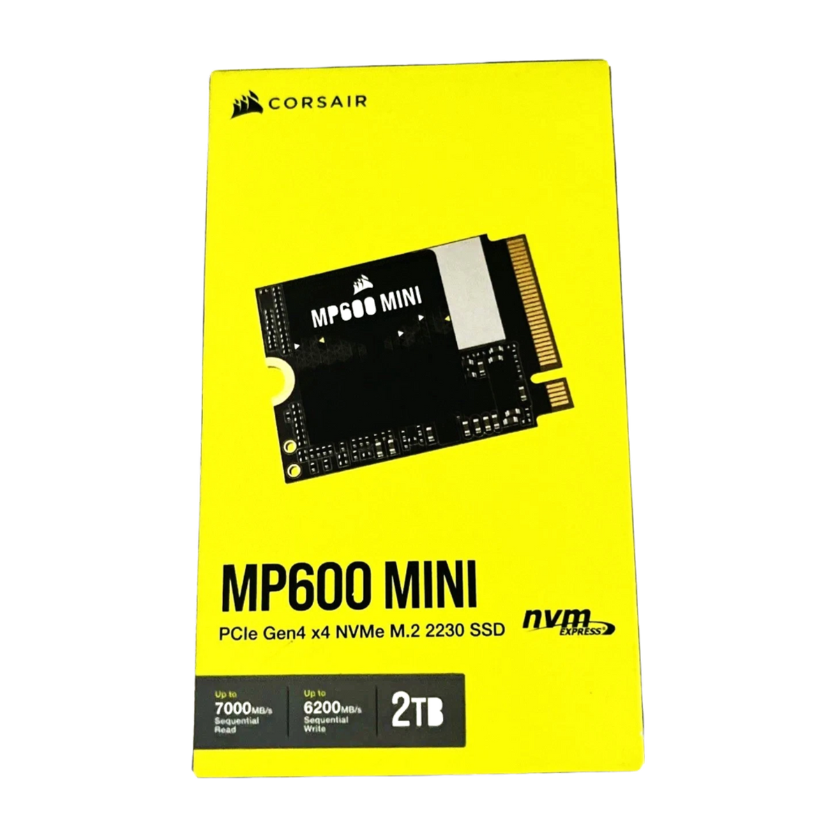 Corsair MP600 MINI 2TB PCIe Gen4 NVMe SSD (M.2 2230) — retail box