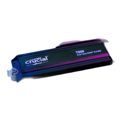 Crucial T500 PCIe Gen4 NVMe SSD (500GB–4TB, With/Without Heatsink) — view 4