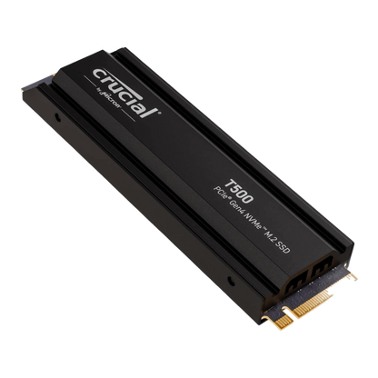 Crucial T500 PCIe Gen4 NVMe SSD (500GB–4TB, With/Without Heatsink) — view 5