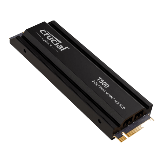Crucial T500 PCIe Gen4 NVMe SSD (500GB–4TB, With/Without Heatsink) — view 5