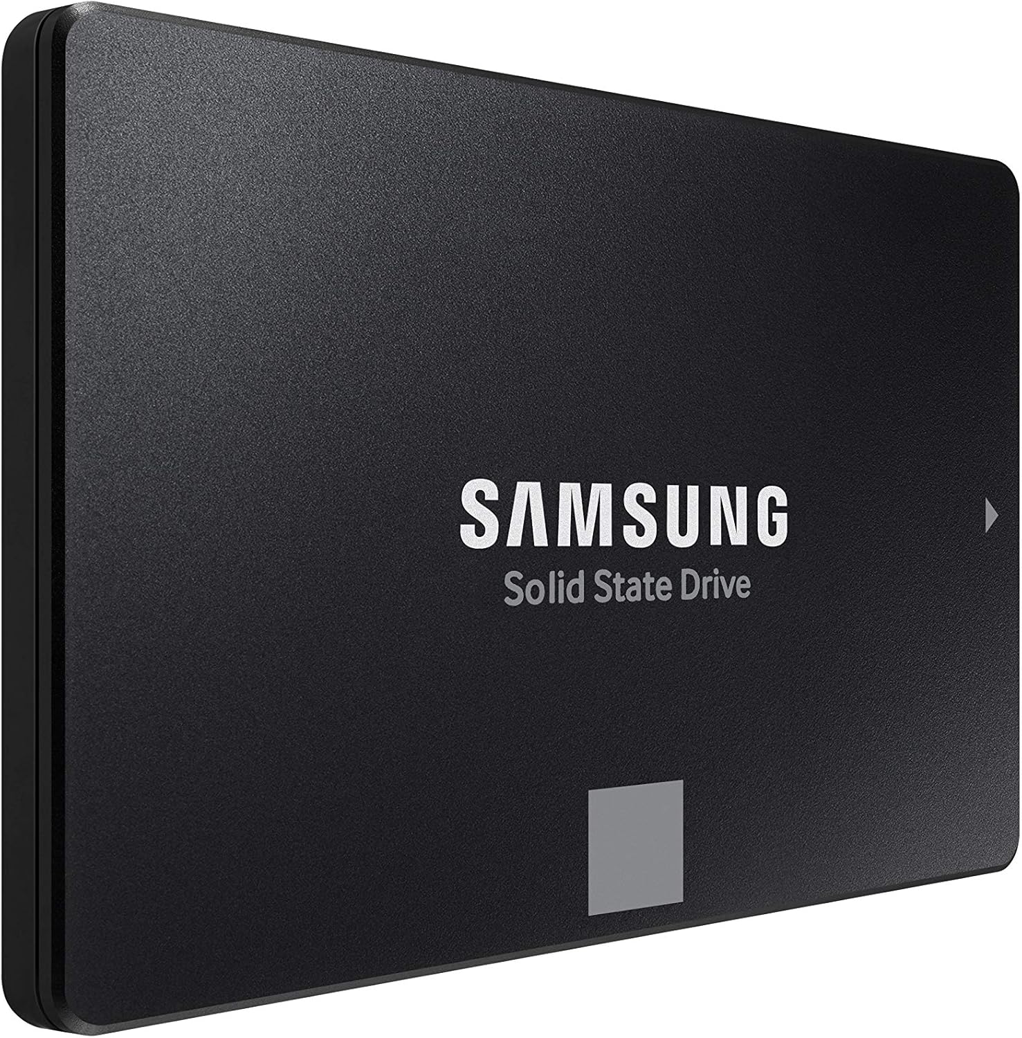 Samsung 870 EVO 1TB SATA III Internal SSD — angled three-quarter view