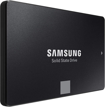 Samsung 870 EVO 1TB SATA III Internal SSD — angled three-quarter view