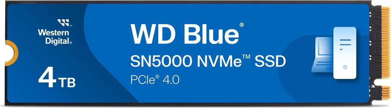 WD Blue SN5000 4TB NVMe SSD