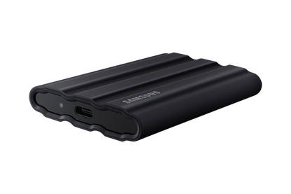 Samsung T7 Shield 1TB Portable SSD — slim profile and USB-C port