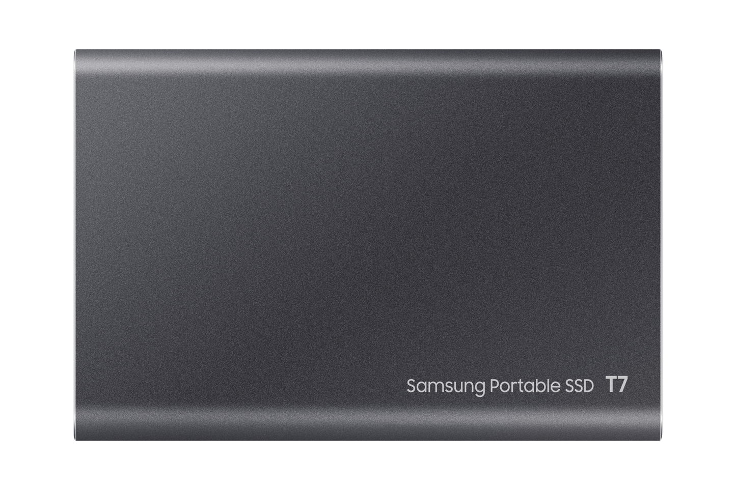 Samsung T7 1TB Portable SSD — rear panel