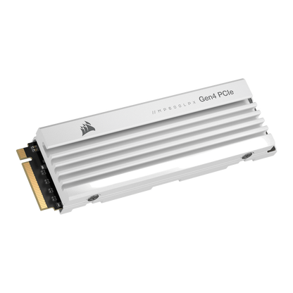 Corsair MP600 PRO LPX 1TB PCIe Gen4 NVMe SSD — White