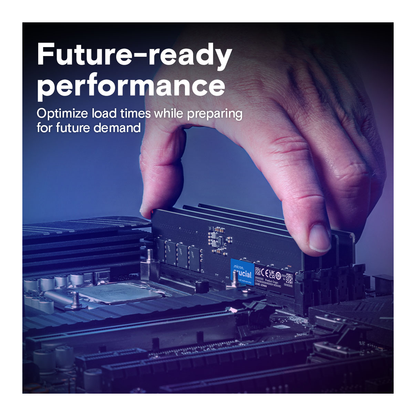Crucial DDR5-5600 32GB (2x16GB) UDIMM (standard green) — specifications and features