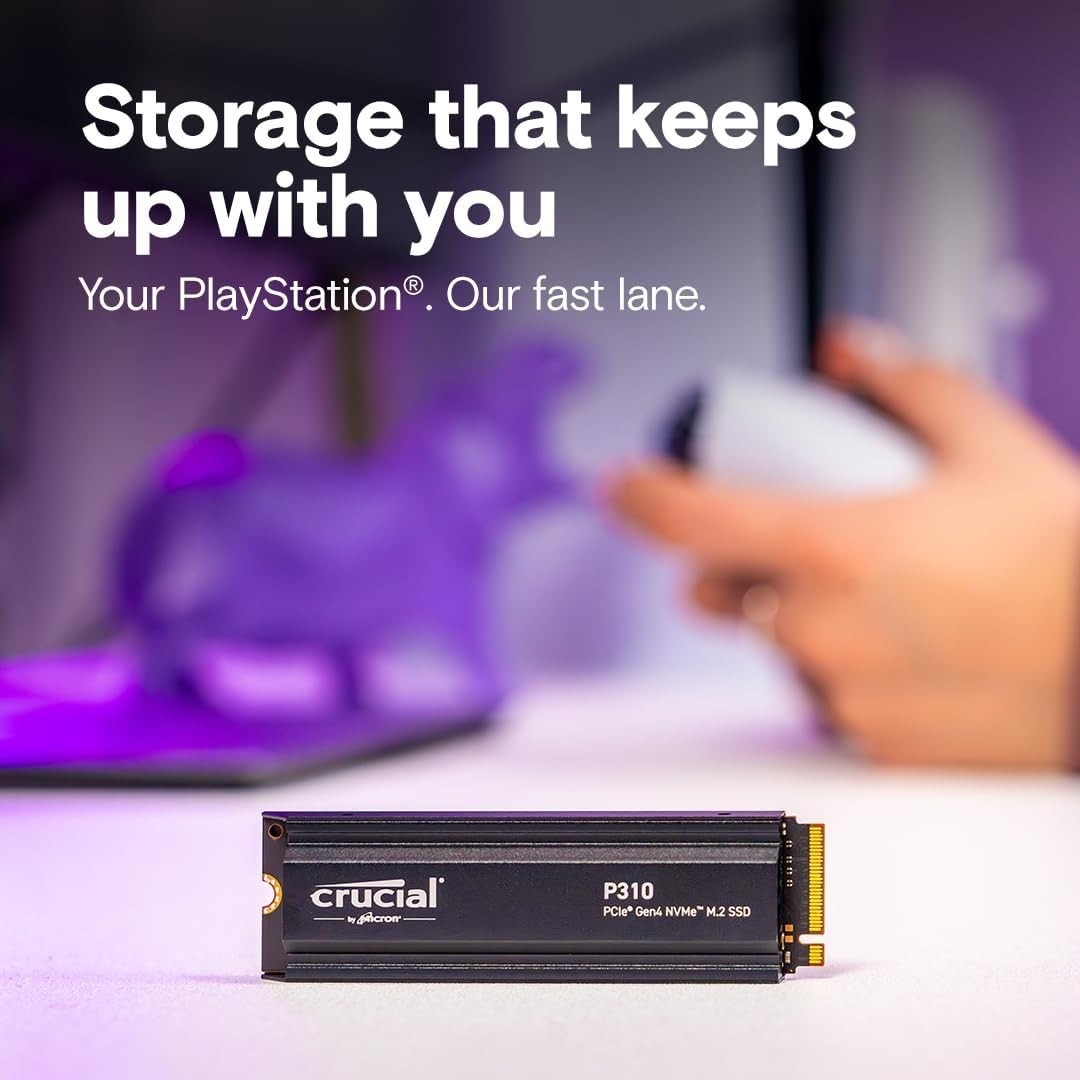 Crucial P310 2TB Gen4 NVMe SSD — reliable everyday storage