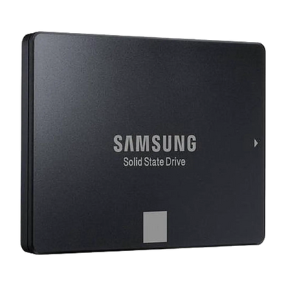 Samsung 750 EVO 120GB 2.5" SATA III SSD — front face