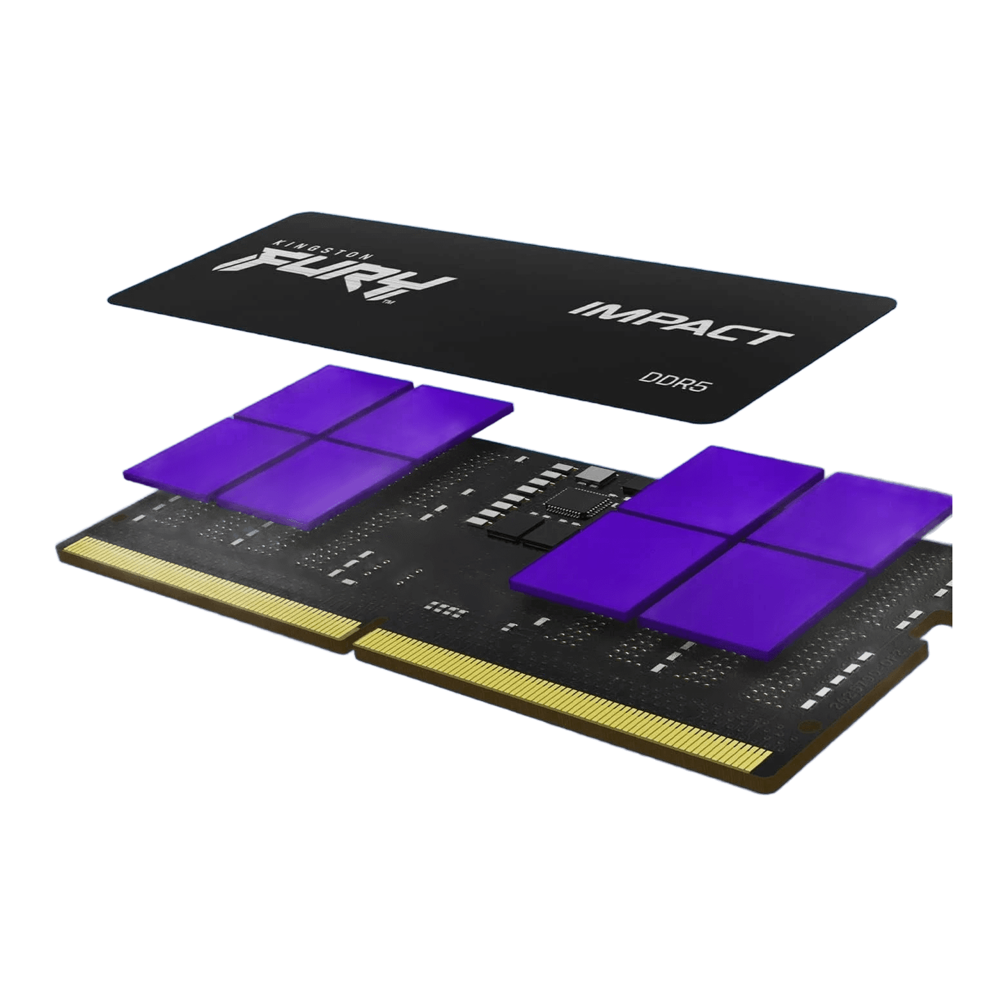 Kingston FURY Impact 32GB (2x16GB) DDR5-6000 CL38 SO-DIMM Laptop RAM