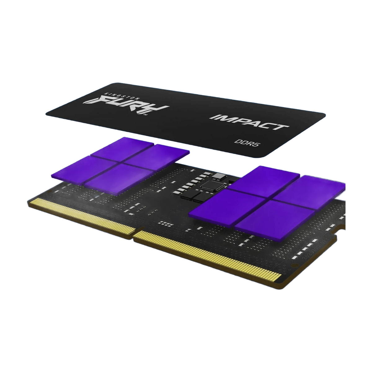 Kingston FURY Impact 32GB (2x16GB) DDR5-6000 CL38 SO-DIMM Laptop RAM