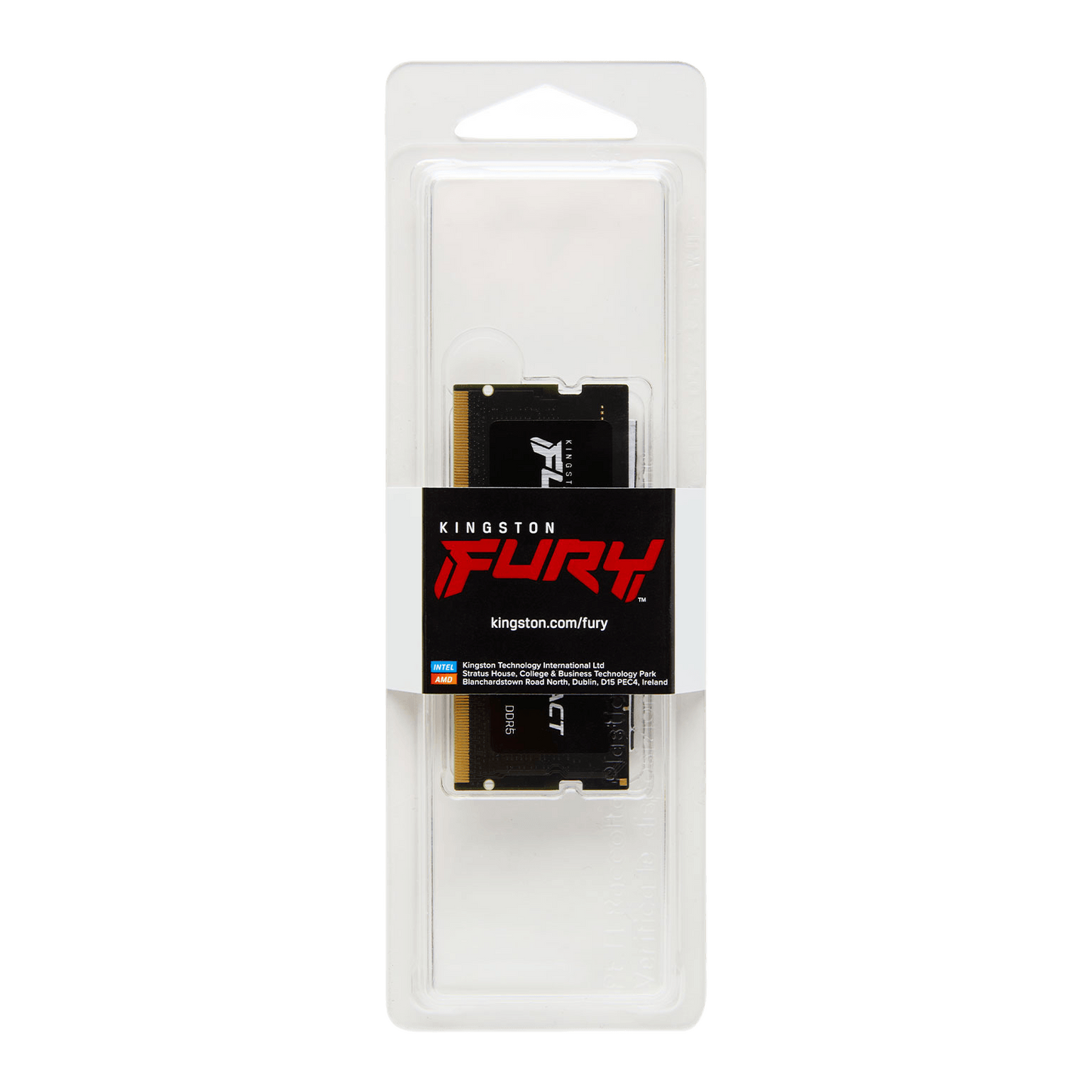 Kingston FURY Impact DDR5 32GB (2x16GB) 6000 SODIMM — retail packaging