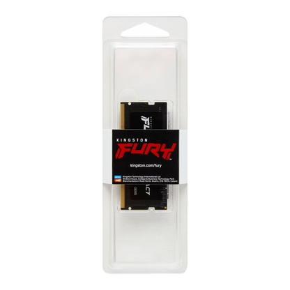 Kingston FURY Impact DDR5 32GB (2x16GB) 6000 SODIMM — retail packaging