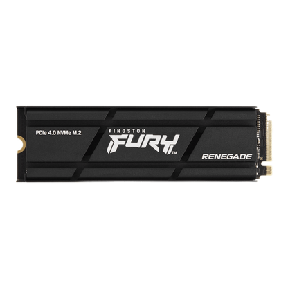 Kingston FURY Renegade 500GB 1TB 2TB 4TB M.2 2280 PCIe 4.0 NVMe PS5 SSD Heatsink — product photo