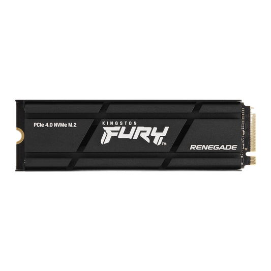 Kingston FURY Renegade 500GB 1TB 2TB 4TB M.2 2280 PCIe 4.0 NVMe PS5 SSD Heatsink — product photo