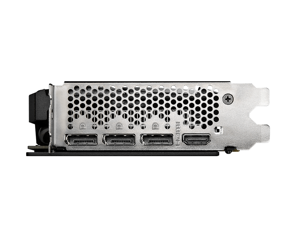 MSI GeForce RTX 3060 Ventus 2X 12G OC Graphics Card — display outputs (3x DisplayPort, HDMI)