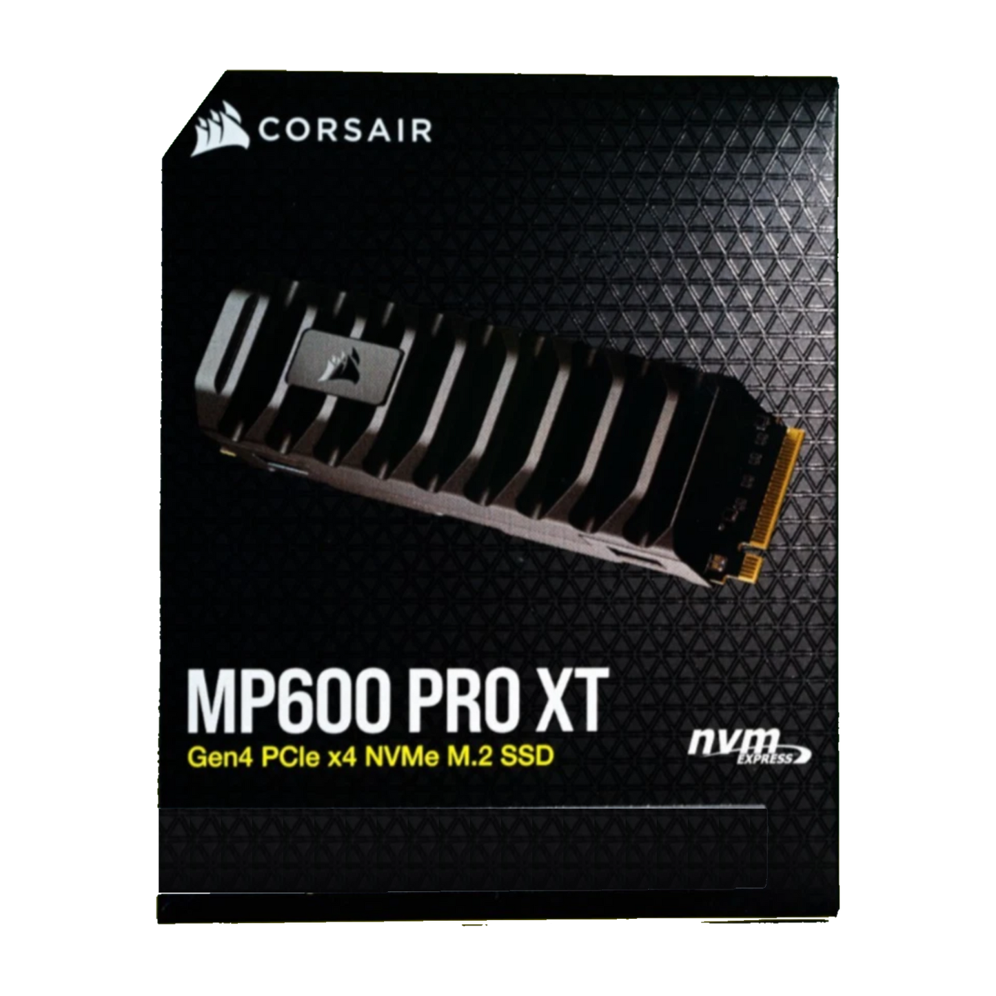 Corsair MP600 PRO XT 2TB PCIe Gen4 NVMe SSD — retail box, front