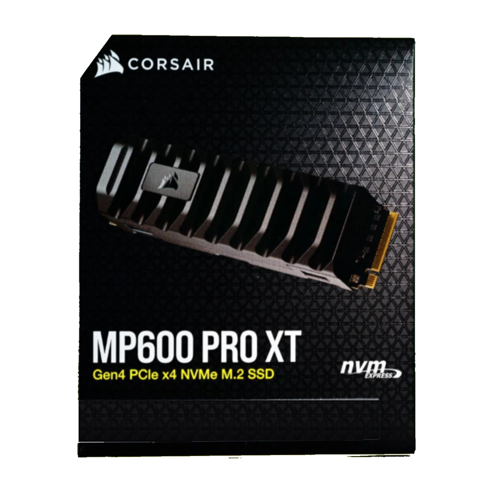 Corsair MP600 PRO XT 2TB PCIe Gen4 NVMe SSD — retail box, front