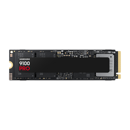 Samsung 9100 PRO 2TB NVMe PCIe 5.0 SSD — official product render