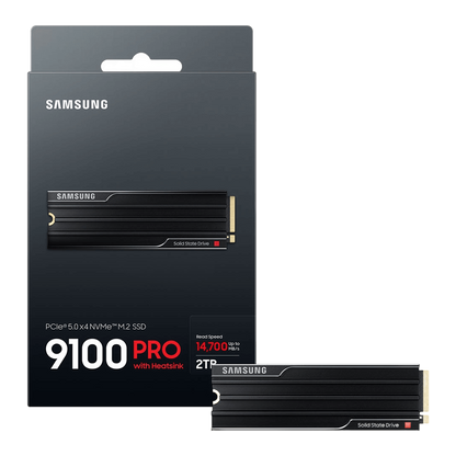 Samsung 9100 PRO w/ Heatsink 2TB PCIe 5.0 NVMe — alternate product view