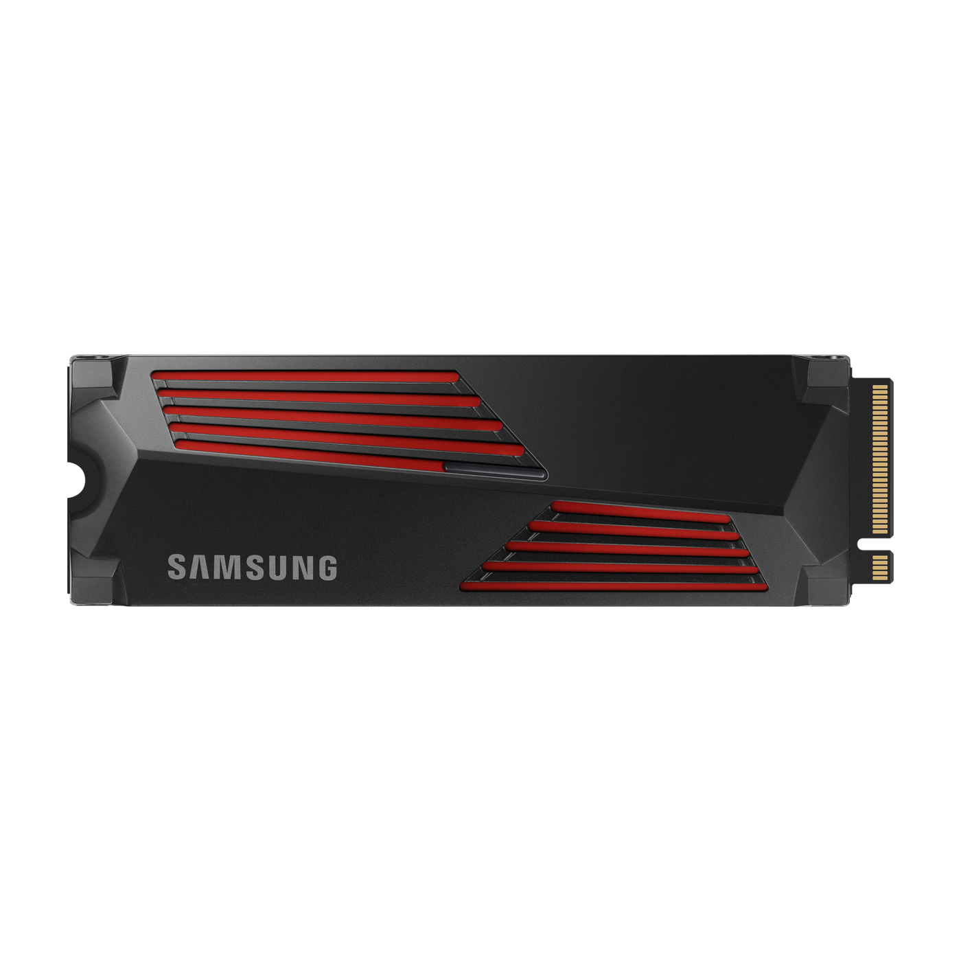 Samsung 990 PRO 1TB NVMe PCIe 4.0 SSD with Heatsink — official product render