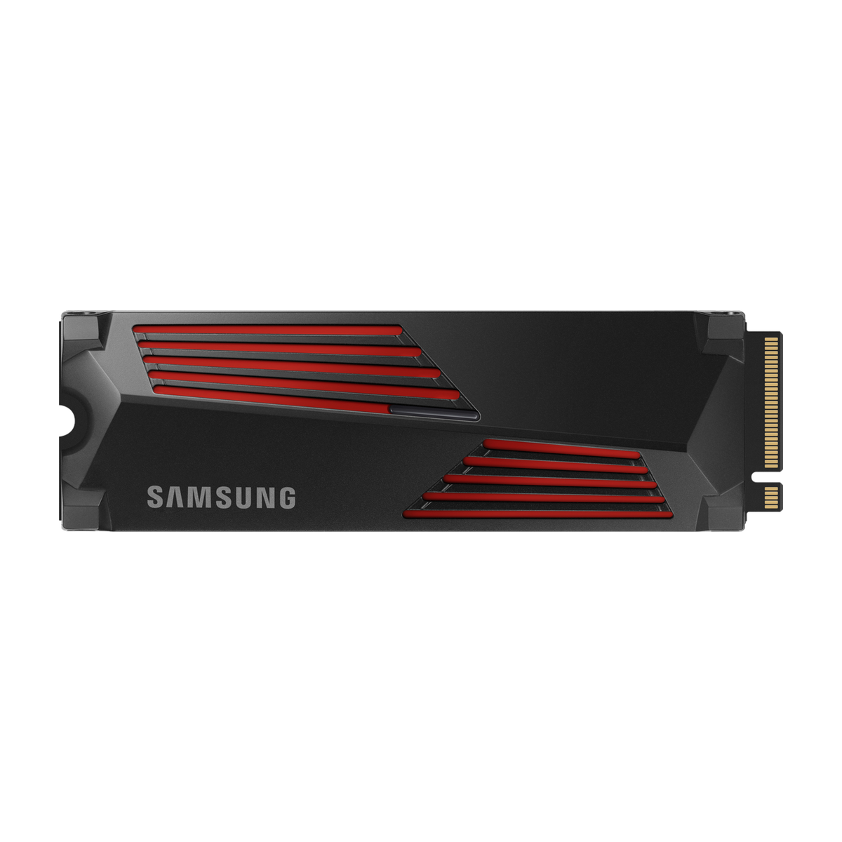 Samsung 990 PRO 1TB NVMe PCIe 4.0 SSD with Heatsink — official product render