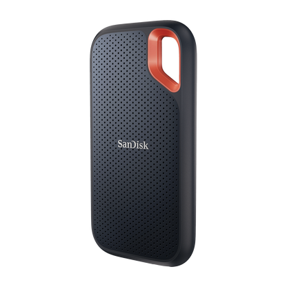 SanDisk Extreme 1TB Portable SSD (USB 3.2 Gen 2, up to 1050MB/s) — official product render