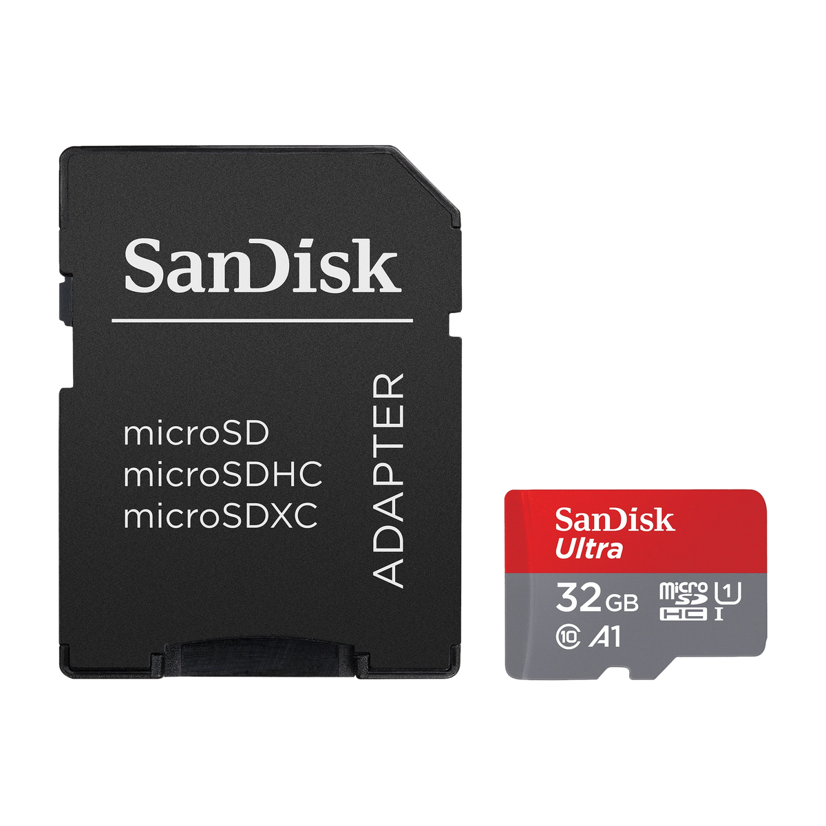 SanDisk Ultra 32GB microSDHC A1 UHS-I + Adapter
