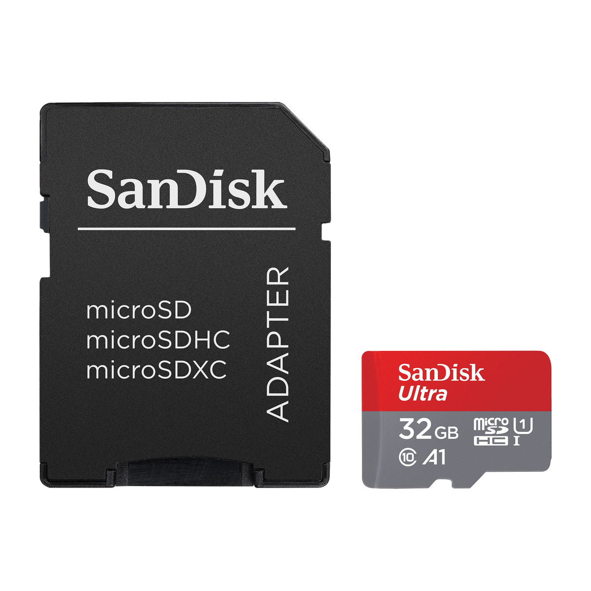 SanDisk Ultra 32GB microSDHC A1 UHS-I + Adapter