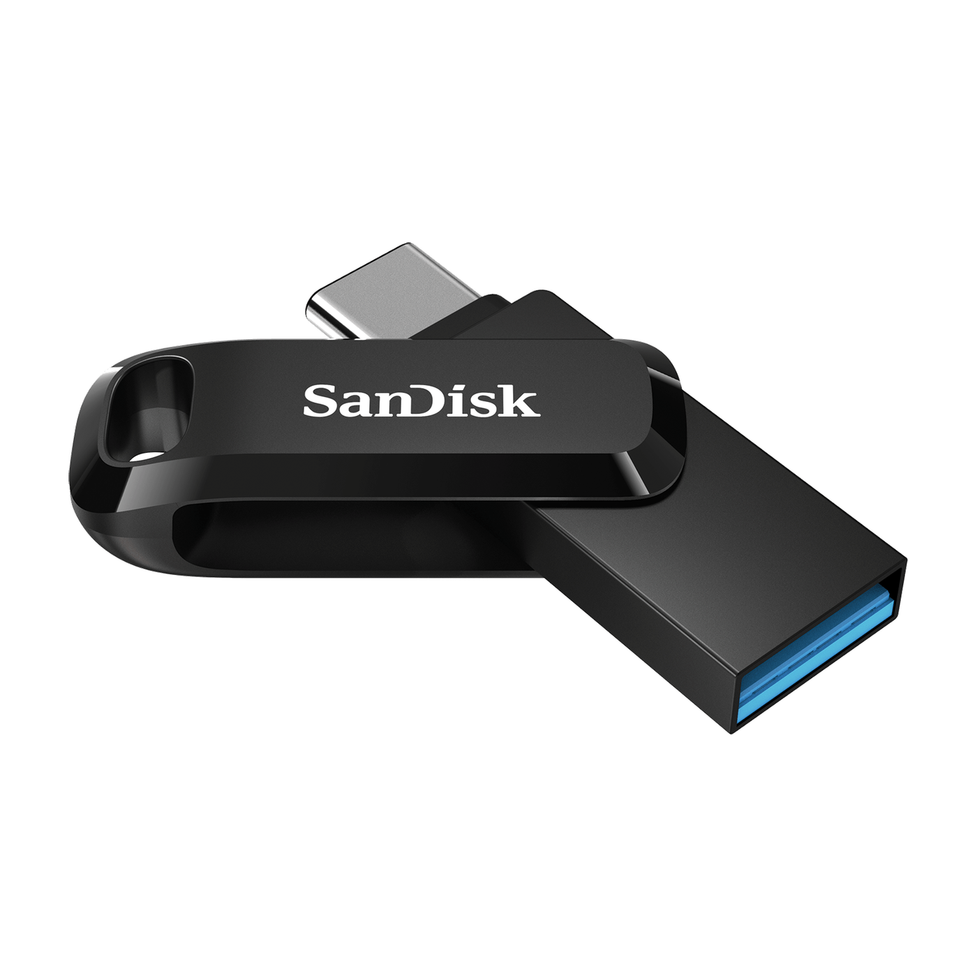 SanDisk Ultra Dual Drive Go 128GB USB Type-C Flash Drive — official product render
