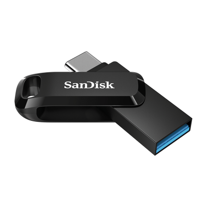 SanDisk Ultra Dual Drive Go 256GB USB Type-C Flash Drive — official product render