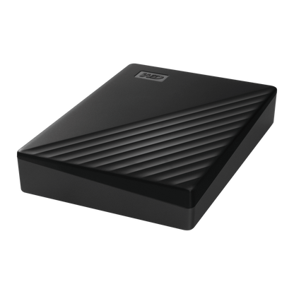 WD My Passport 5TB Black USB 3.0 — rear view