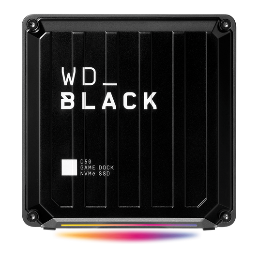WD_BLACK D50 Game Dock NVMe SSD (Thunderbolt 3) — alternate product view