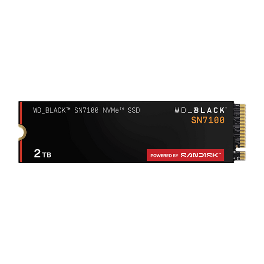 WD_BLACK SN7100 2TB NVMe SSD — official product render