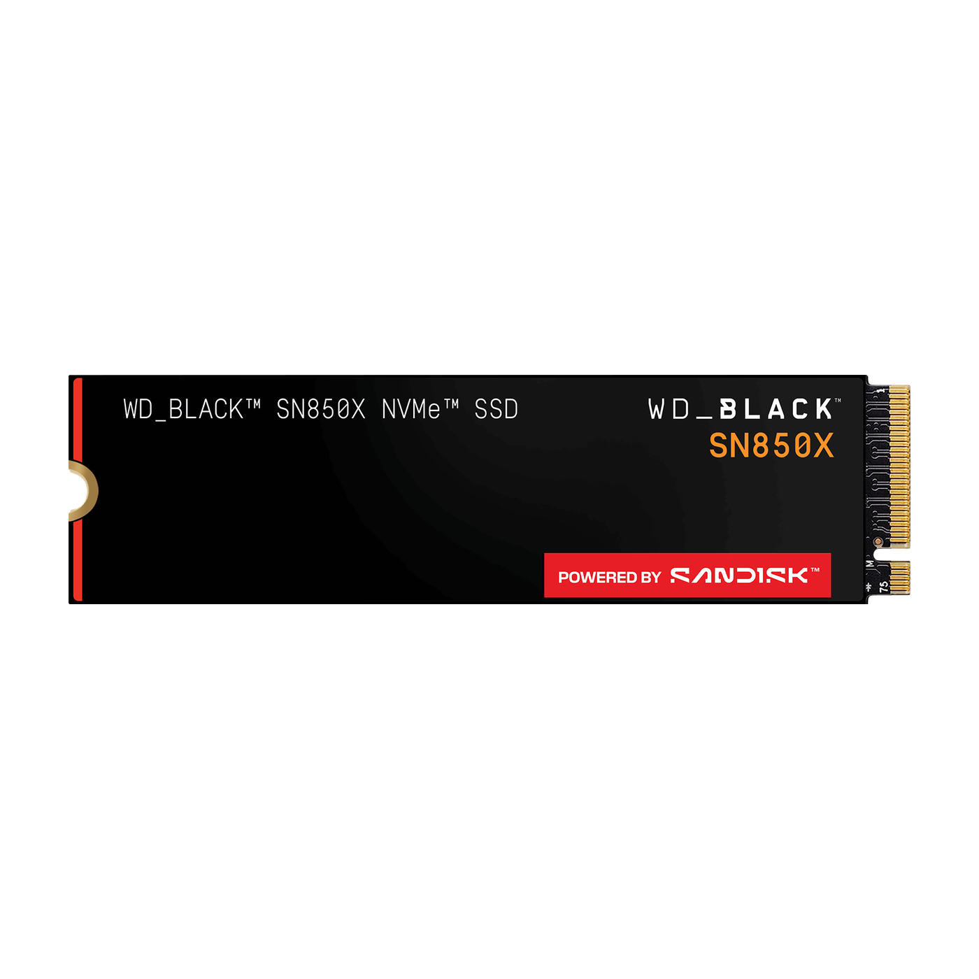 WD_BLACK SN850X 1TB NVMe SSD — official product render