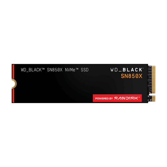 WD_BLACK SN850X 1TB NVMe SSD — official product render