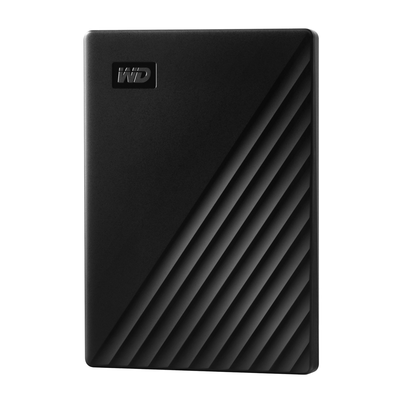 WD My Passport 4TB Portable Hard Drive (Black) — official product render